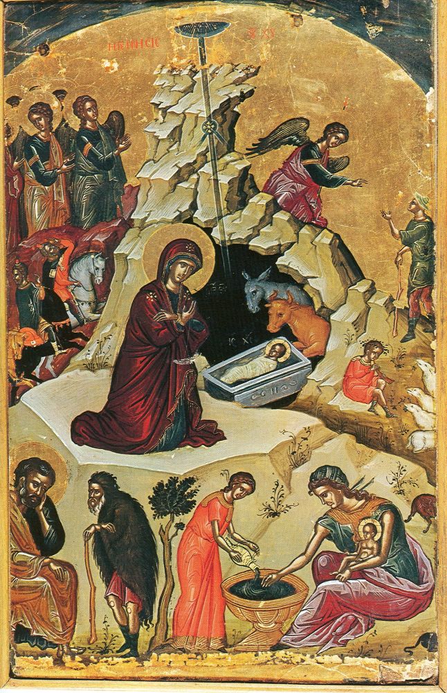 Рождество Христово. XVI век. Греция